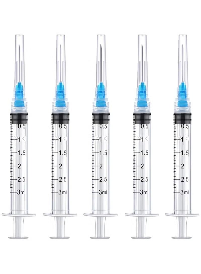 Pack Of 10 Syringes 3Ml 23G Sterile  Disposable Syringe