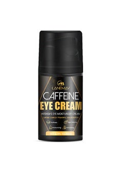 Caffeine Eye Cream, Caffeine Eye Serum for Dark Circles, Anti Aging Eye Cream, Reduce Puffiness, Eye Bags Removal, Fade Eye Lines, Anti-Oxidation, Moisturize, Tighten Eye Skin（50ml）