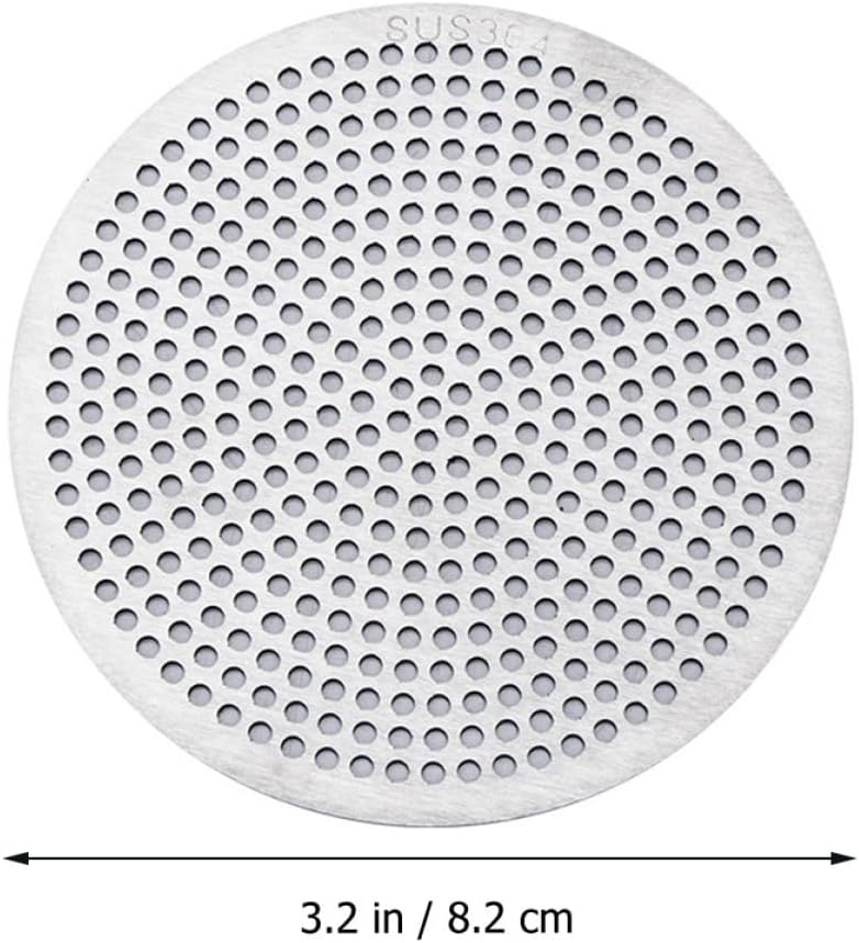 Stainless Steel Hair Drain Cover Shower Hair Catcher Strainer 82mm Fine Mesh for Bathroom Sink Bathtub Drain Stopper - Image 5