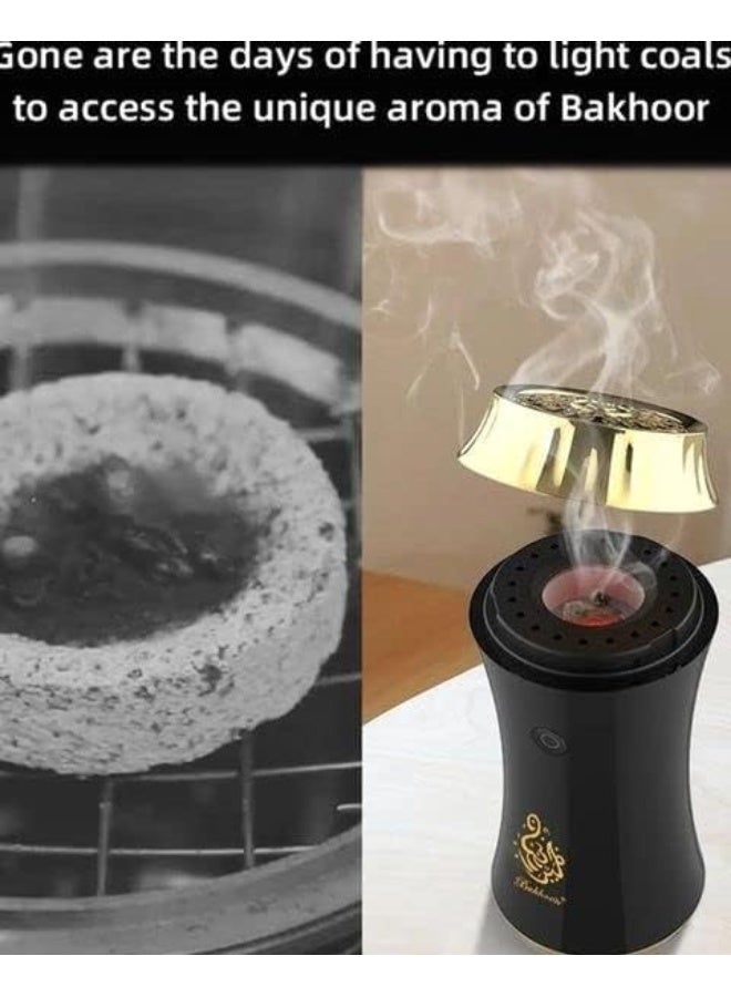 Bakhoor BoSidin USB Power Incense Burner Rechargeable Electric Car Evaporator Device- X013 - Image 2