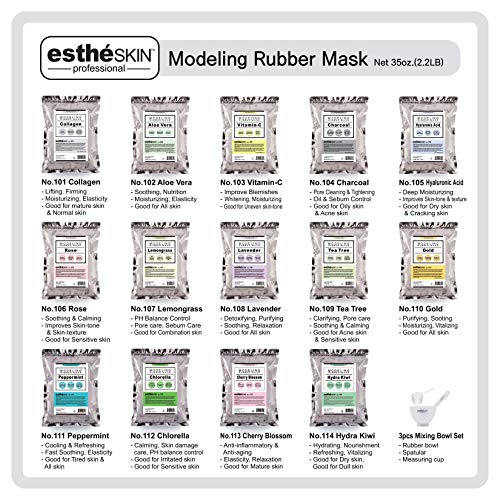 estheSKIN No.108 Lavender Modeling Mask Powder for Professional Facial Treatment, 35 Oz. (1 pack) - Image 4