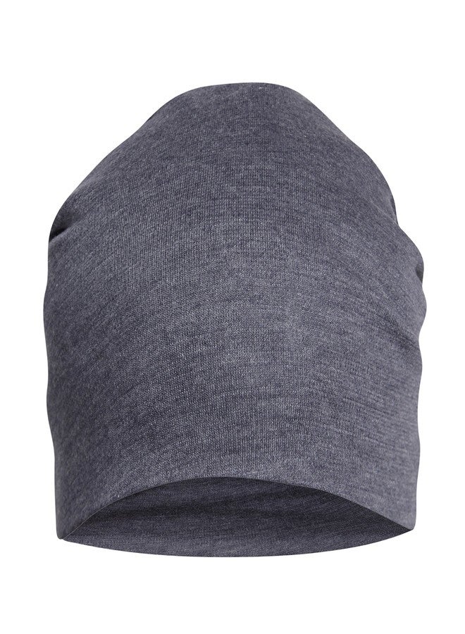 FabSeasons Cotton Slouchy Beanie and Skull Cap for Summer, Winter, Autumn & Spring Season. Combo Pack of 2 (Blue, Black) - Image 3