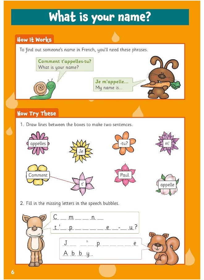 French Activity Book for Ages 5-7 (with Online Audio)