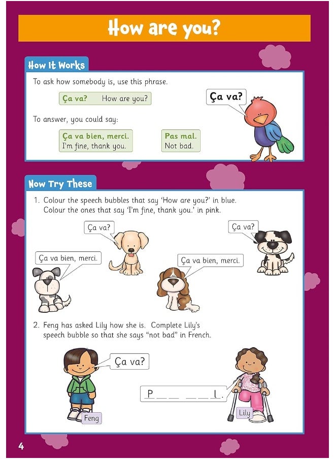 French Activity Book for Ages 5-7 (with Online Audio)  - Image 4