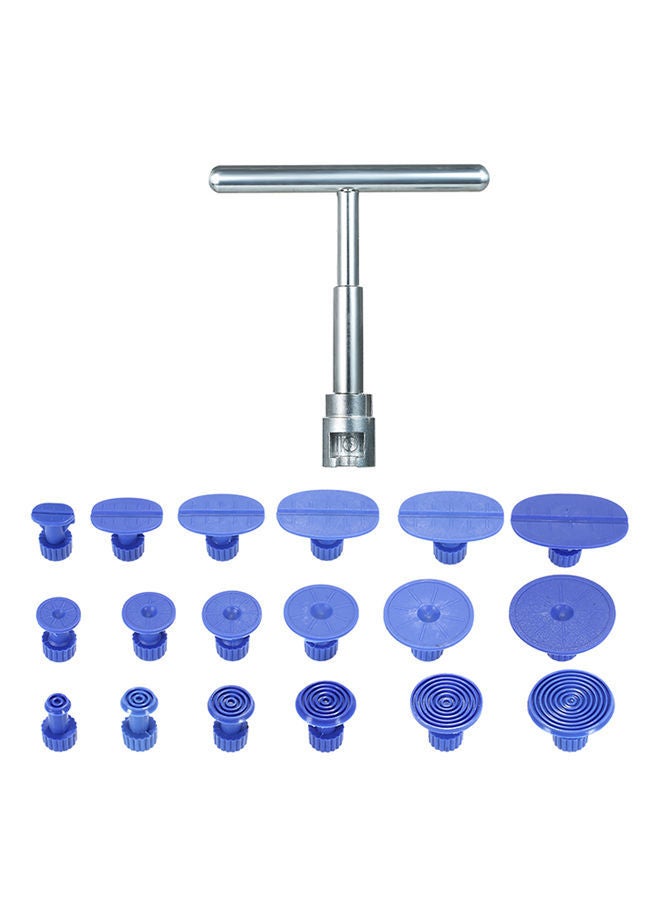 نيبمينينت أدوات لإصلاح وشد انبعاج السيارة تتضمن قضيب على شكل حرف T مكونة من 18 قطعة