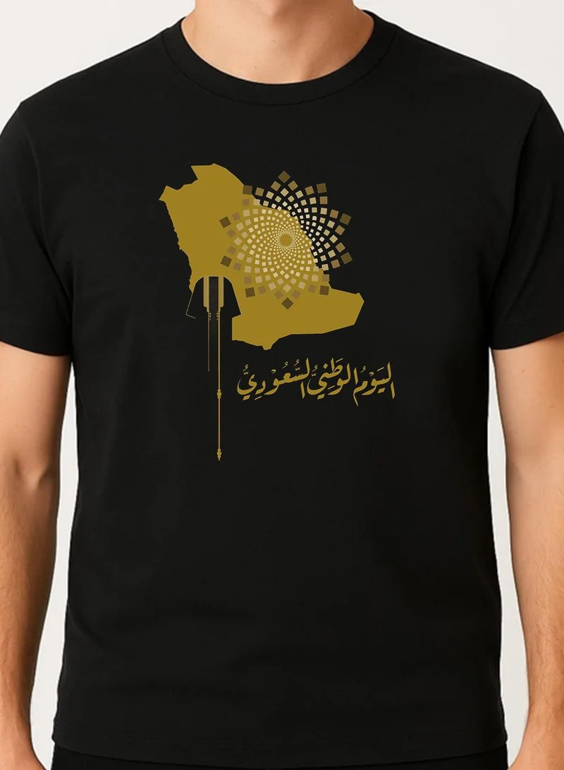 Lowha Cotton T-Shirt for Saudi National Day Celebrations for Women & Men