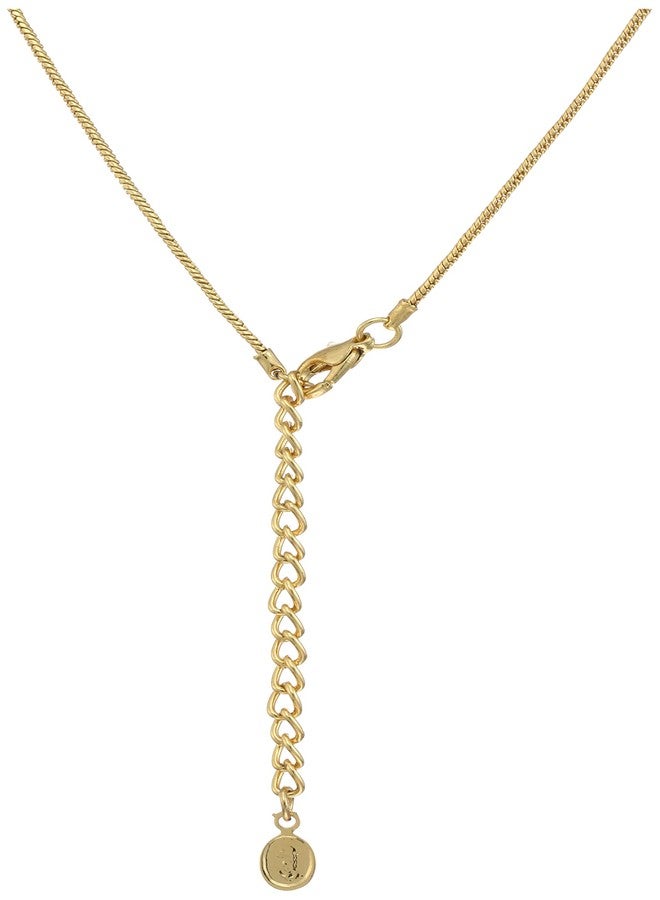 Estele Gold & Rhodium Plated Ganesha Idol Pendant with Crystals for Women - Image 3
