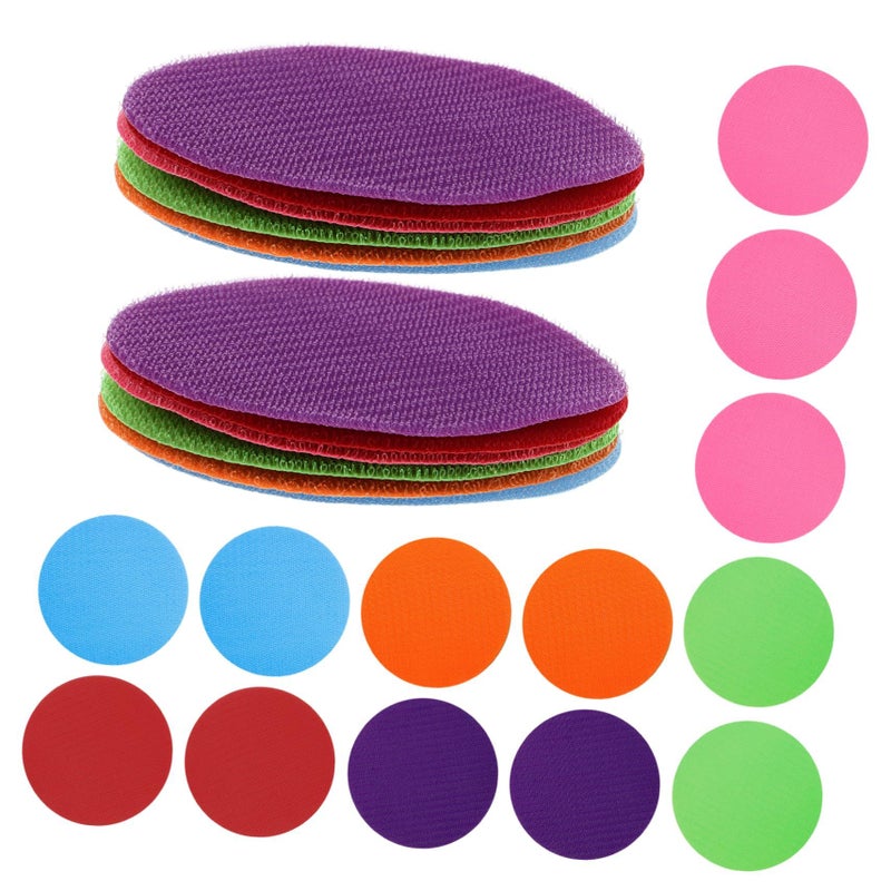 24 Round Carpet Dots For Classroom Preschool Games Cat Carpet Markers Bulk - Image 2