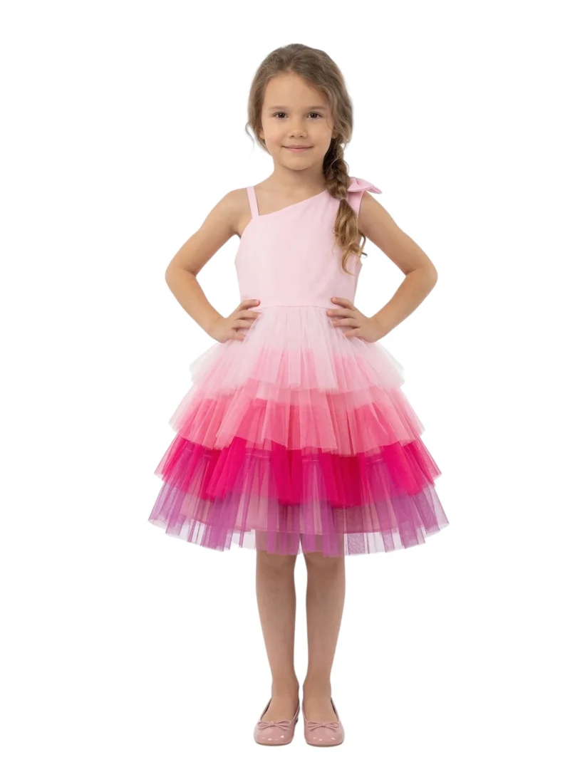 دىدانيالا فستان حفلات ملون دانيللا إميلي وردي