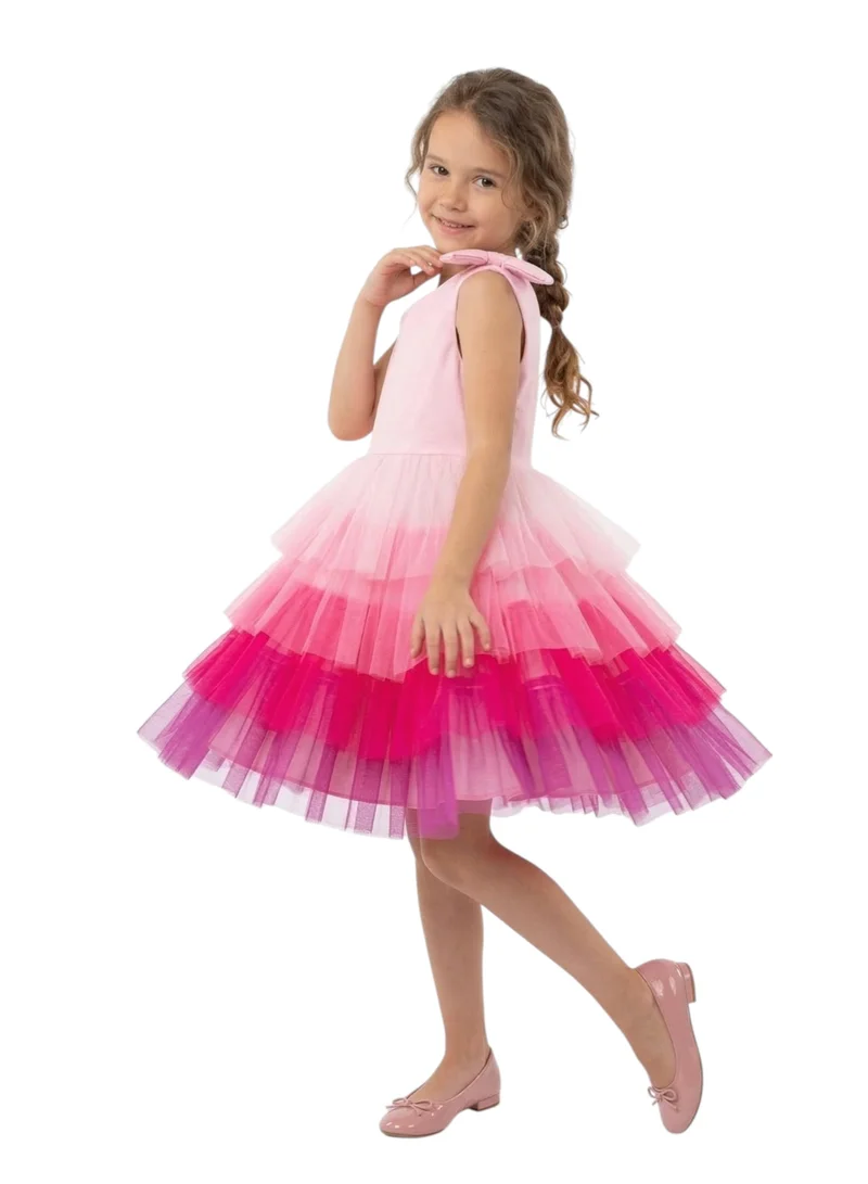 دىدانيالا فستان حفلات ملون دانيللا إميلي وردي