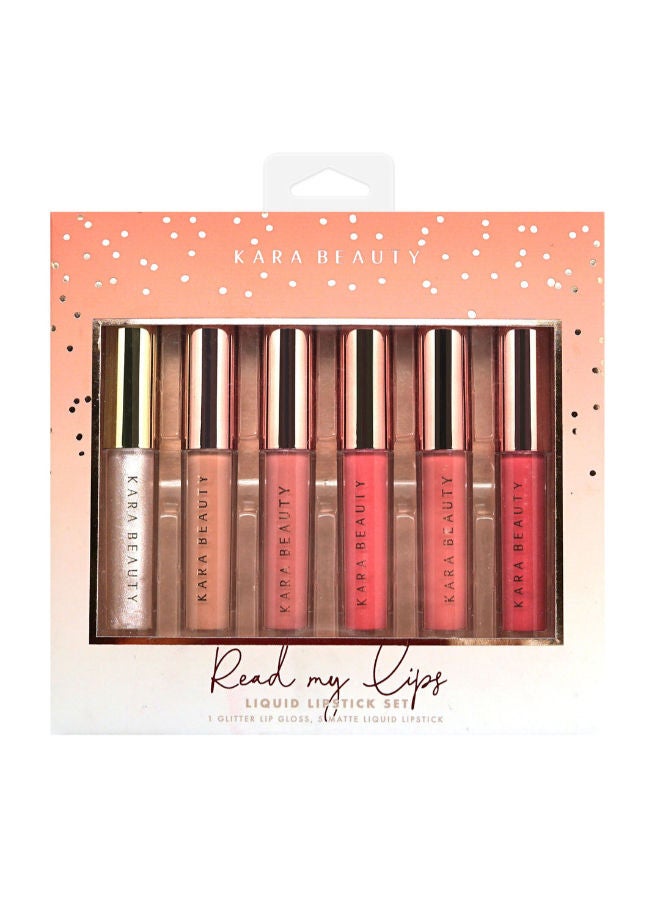 Kara Beauty Read My Lips Liquid Lipstick Set - Image 2