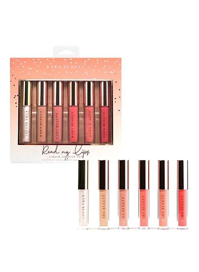 Kara Beauty Read My Lips Liquid Lipstick Set - Image 1