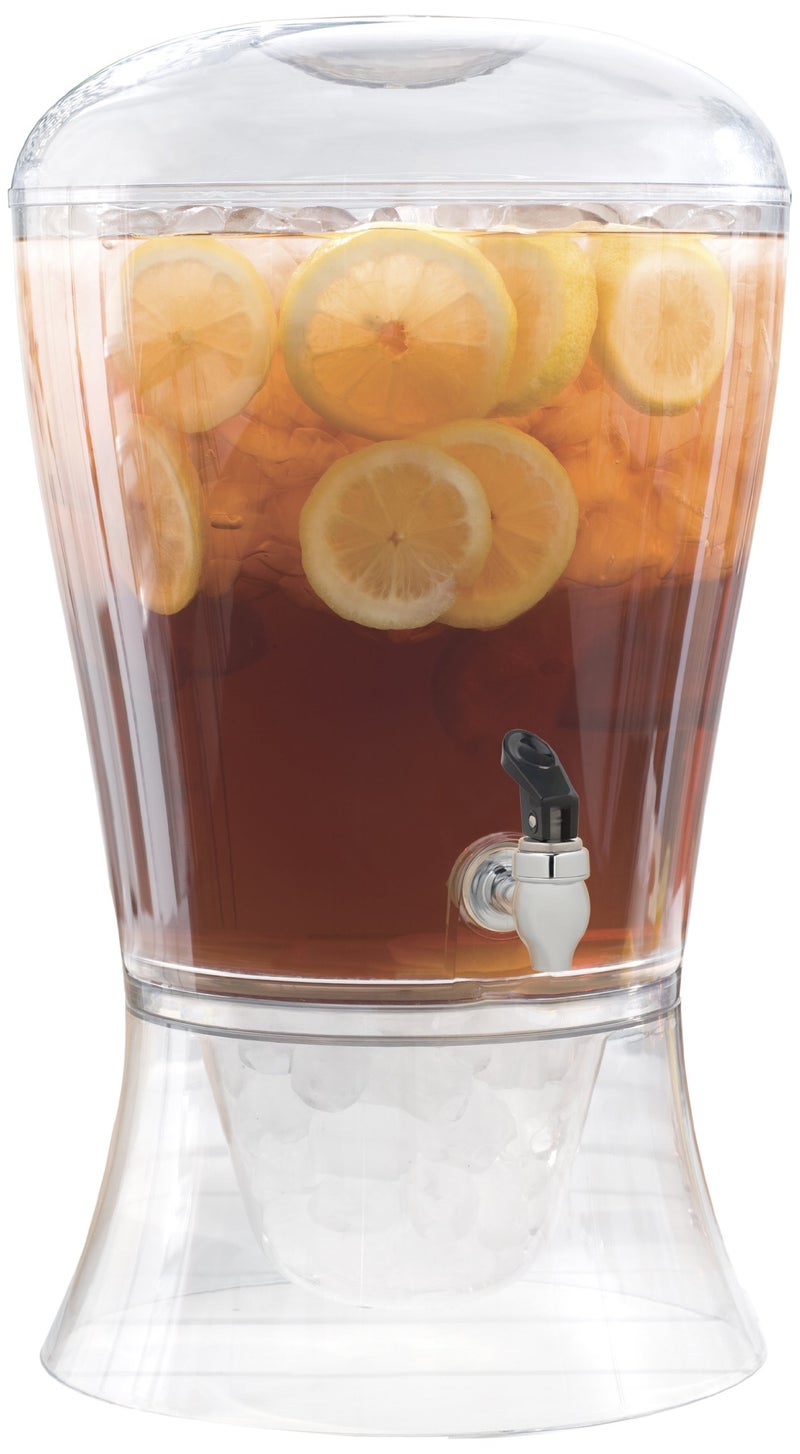 Creativeware 3Gallon Beverage Dispenser Poly Prop Beverage Dispenser Clear