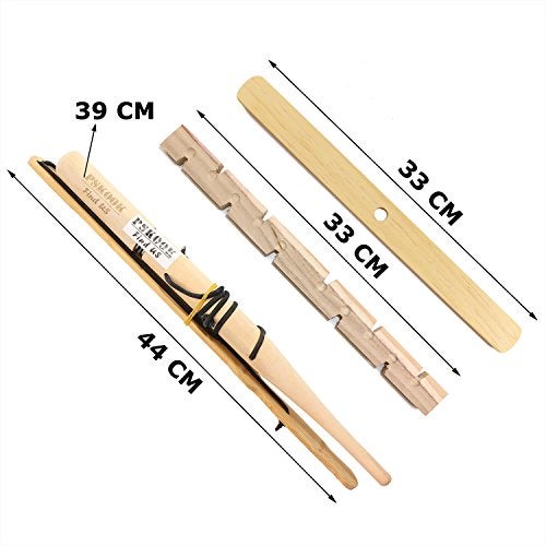 PSKOOK Bow Drill Kit Fire Starter, Primitive Wood, Survival Practice Friction Fire Tool for Scout Outdoor Activity Teaching, Outward Bound Training, Wildness Survival Training Beginner(Two-Player) - Image 4