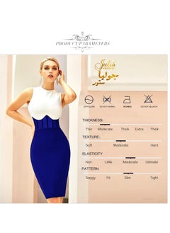 Trendy Luxury Celebrity Bodycon Formal Cocktail For All Occasion Bandage Women Sexy Sleeveless Blue Party Blue Step into Elegance And Style The Dress You Must Have By Julia Store - pzsku/Z10C9792204C8E6CE9688Z/45/_/1731622467/3a21a53e-508d-4182-a505-d817b077c54c