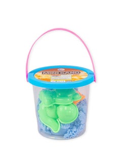 RATNA'S RATNA'S Mini Sand 200g Blue Color for Kids with Assorted Moulds - Kinetic Sand Kit Activity Toys, Soft Sand Clay Toys for Boys & Girls  - Image 4