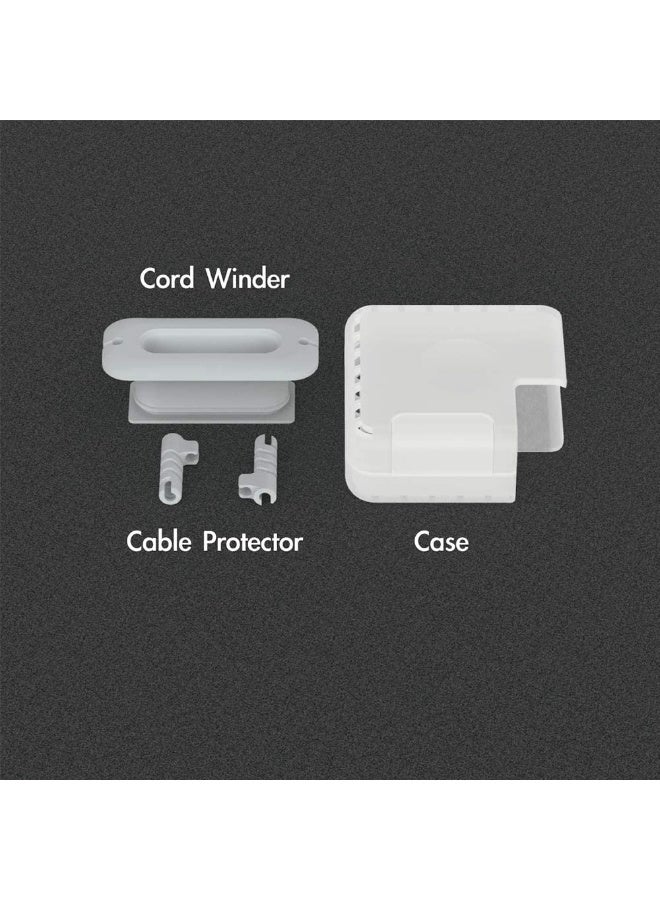 WinCheer منظم أسلاك متوافق مع شاحن Macbook Pro، حقيبة واقية لمحول الطاقة Magsafe USB-C، كابل شحن Mac، ملف أسلاك لإدارة الكابلات، للسفر، الكمبيوتر المحمول، ملحقات Mac - Image 5