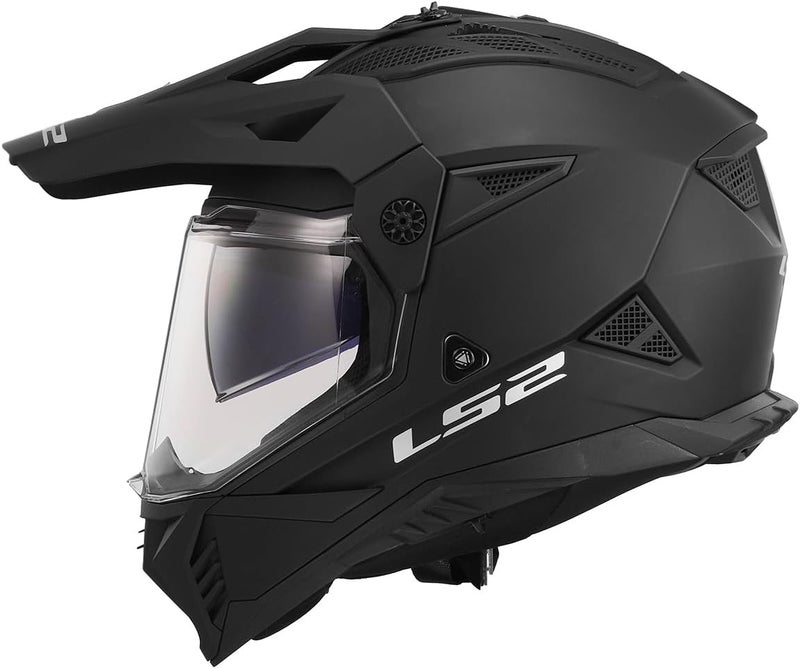 LS2 Blaze II Adventure Motorcycle Helmet with Integrated SunShield - Image 2