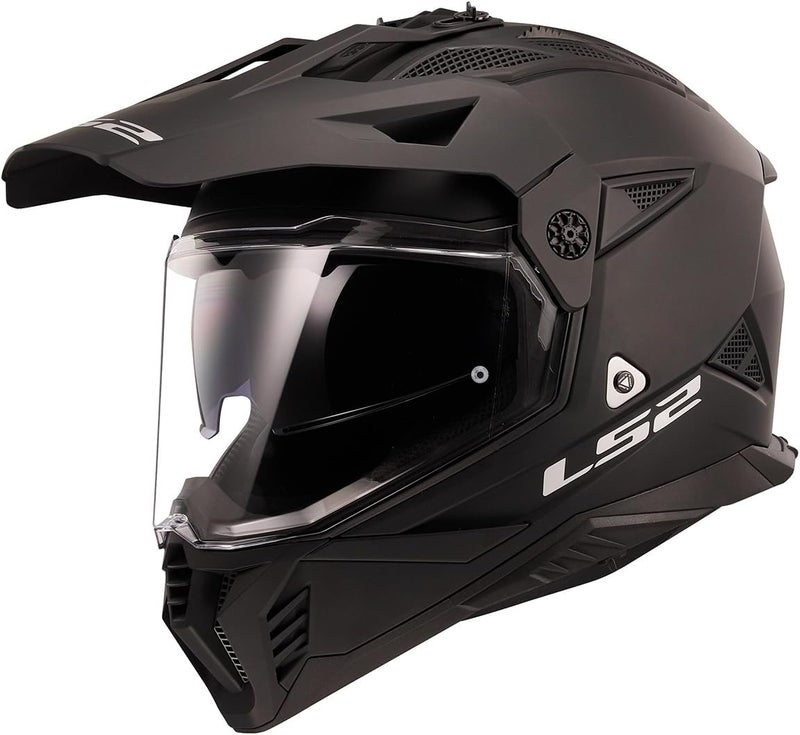 LS2 Blaze II Adventure Motorcycle Helmet with Integrated SunShield - Image 1