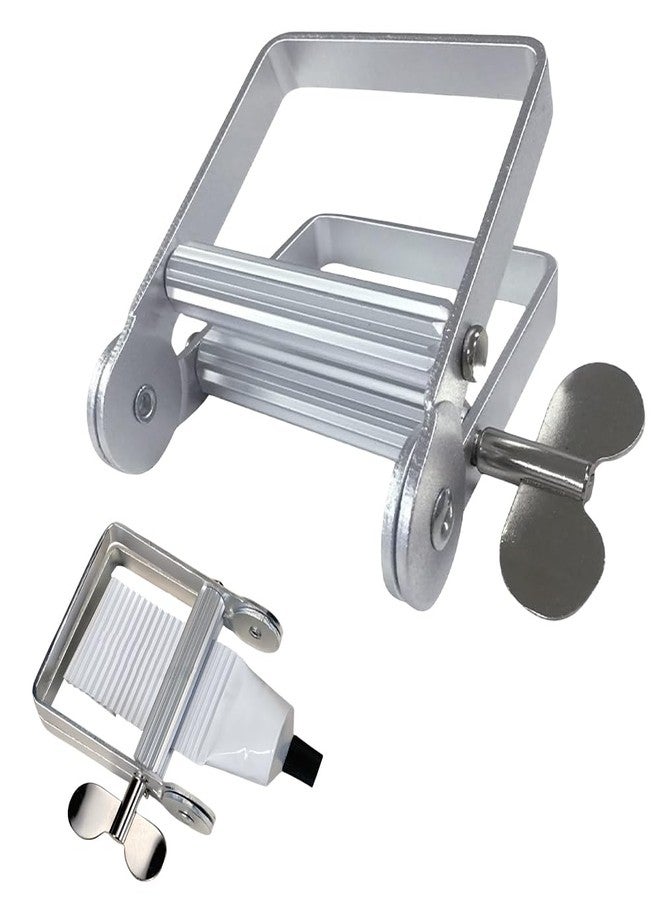 Fapiwen Toothpaste Squeezer, Multi-Purpose Metal Tube Squeezer Tool, Manual Toothpaste Squeezer Roller for Toothpaste, Hand Cream, Cosmetics, Hair Dye, Paint Tube - Image 1