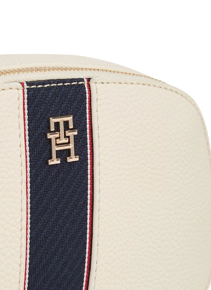TOMMY HILFIGER Logo Detail Zip Over Crossbody