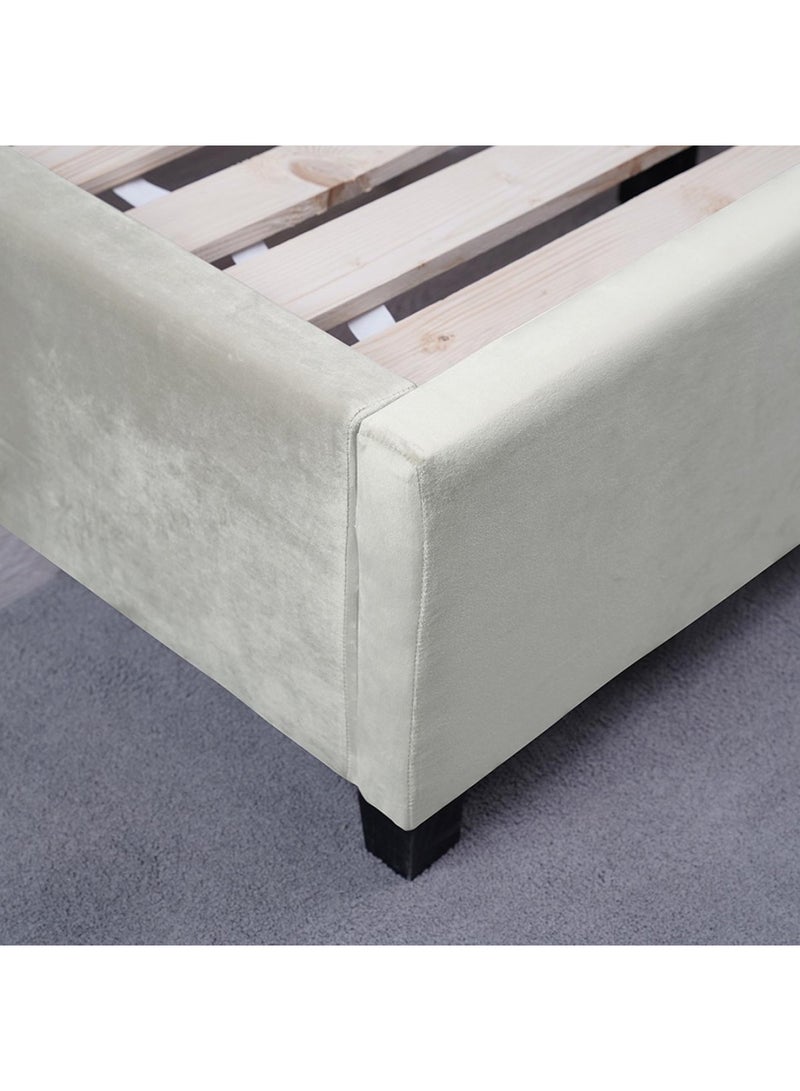 Pan Home Galia Base Velvet White 160X200 Cm  - Image 4