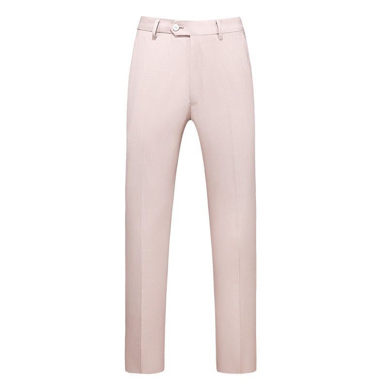 Trousers Men'S Work Clothes 2024 Four Seasons Slim Fit Trousers Fashion 19 Color Pants Groom'S Best Man Dress Men - Image 5