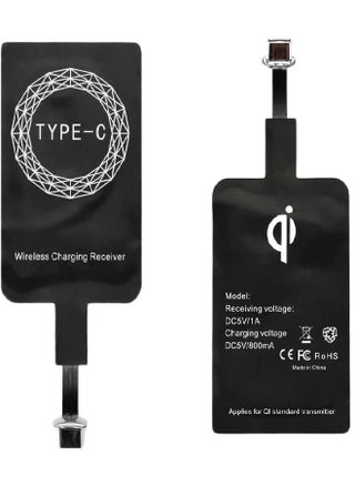 Wireless QI Type-C USB Charging Power Adapter For Android/IPhone Black - pzsku/Z10C9CB9EC9EBCFC87DF5Z/45/_/1693295085/d9d09772-d600-446c-987f-96913d7f825d