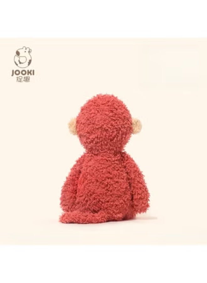 Jooki Fun Buddy Monkey Soothing Plush Toy, Super Soft Sleeping Toy, Small Monkey Stuffed Doll, Perfect Birthday Gift (Includes Drawstring Bag) - Image 5