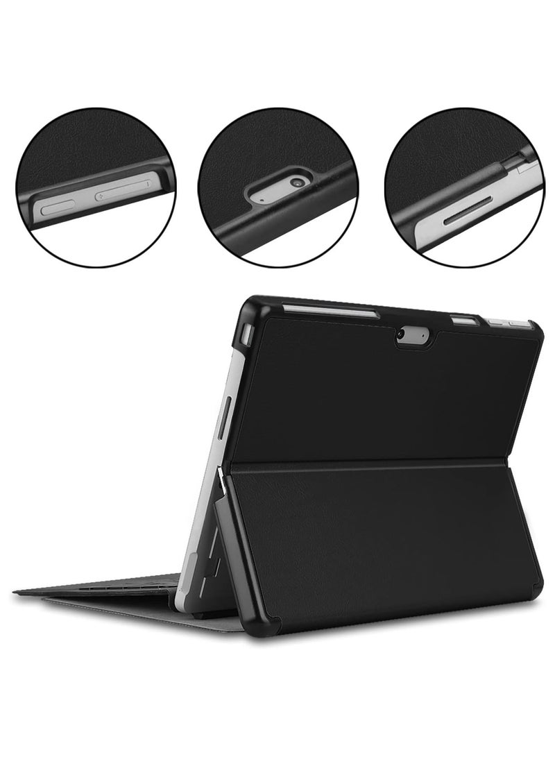 Case Compatible with Microsoft Surface Pro 9 PU Skin Light and Thin Waterproof Dustproof  Anti-Fall Protective Case - Image 2