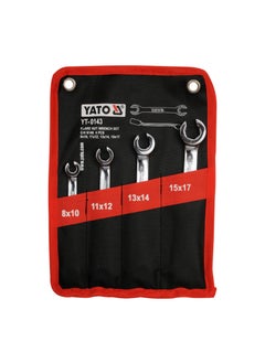Yato YATO Flare Nut Wrench Set 8X10, 11X12, 13X14, 15X17Mm YT-0143 