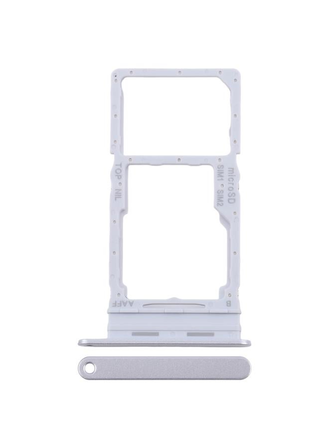 erorex For Samsung Galaxy A16 5G SM-A166B Original SIM + SIM / Micro SD Card Tray (Silver) - Image 1