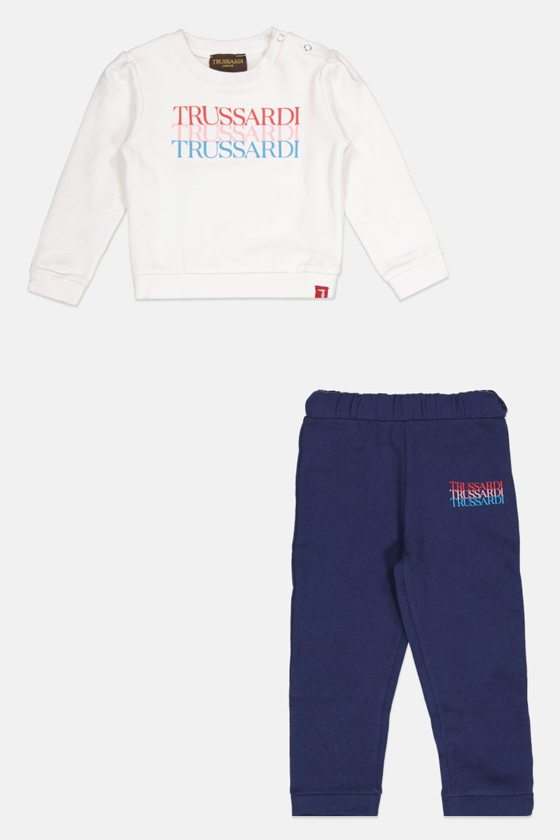 Trussardi Junior Toddlers  Boy 2Pcs Sweatshirt And Pants Set, Multicolor - Image 1