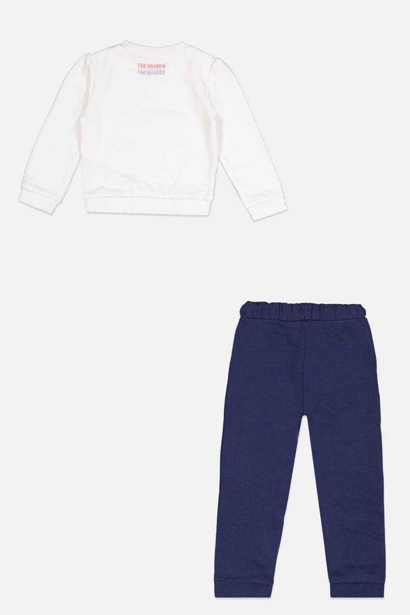 Trussardi Junior Toddlers  Boy 2Pcs Sweatshirt And Pants Set, Multicolor - Image 2