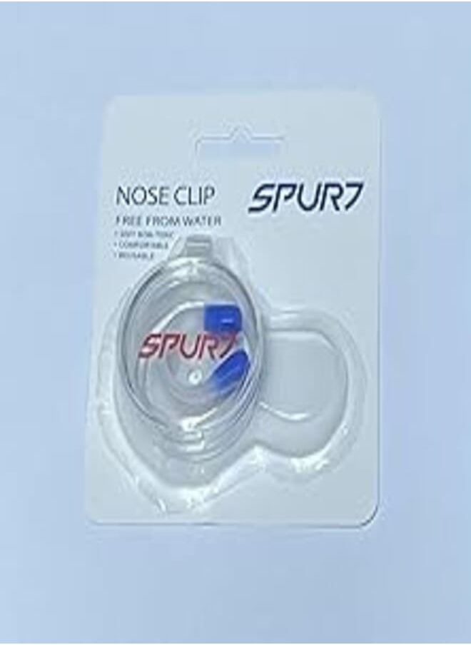 Spurt - مشابك أنف للسباحة NC-1 شفافة وزرقاء - Image 1