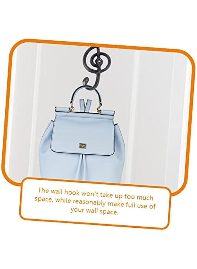 Generic Set of 2 Guitar Hangers: Music Decoration Towel Hooks for Wall Mount. Musical Note Hats Rack and Decorative Pant Hooks. Iron Metal Robe Purse Hook.  - Image 3