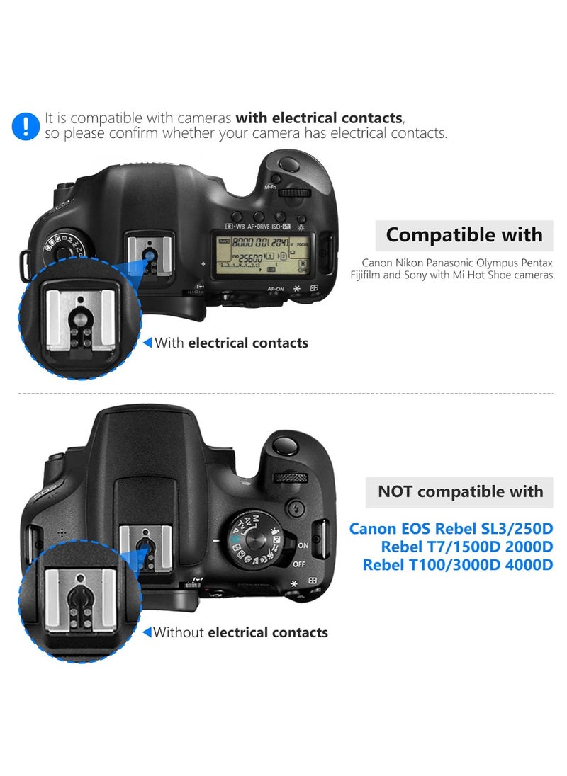 نيوير tt560 فلاش speedlite ينطبق على كانون نيكون سوني باناسونيك أوليمبوس فوجي فيلم بنتاكس سيغما مينولتا لايكا وغيرها من الكاميرات الرقمية SLR SLR SLR فيلم كاميرا رقمية مع لمسة واحدة الحذاء الساخن  - Image 4