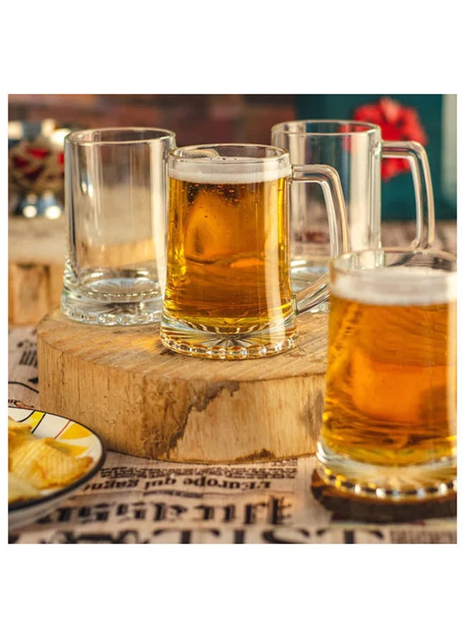 Orchid 4-Piece Royal Leerdam Artisan Beer Mug Set 320ml  - Image 2