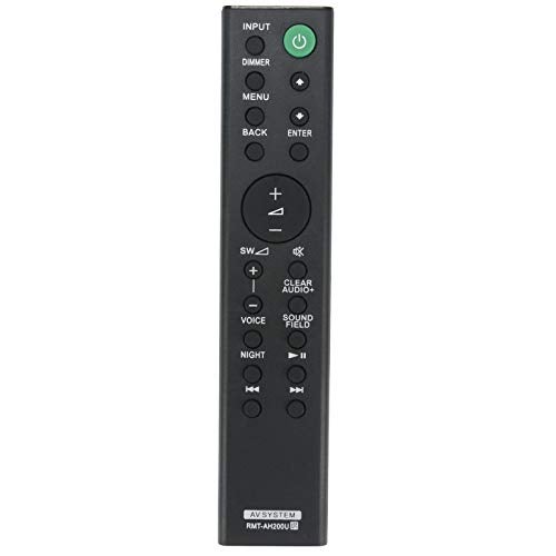 Allimity RMT-AH200U RMTAH200U Replacement Remote Control fit for Sony Home Theatre System and Sound Bar HT-RT3 HTRT3 HT-RT40 HTRT40 HT-CT390 HTCT390 - Image 1