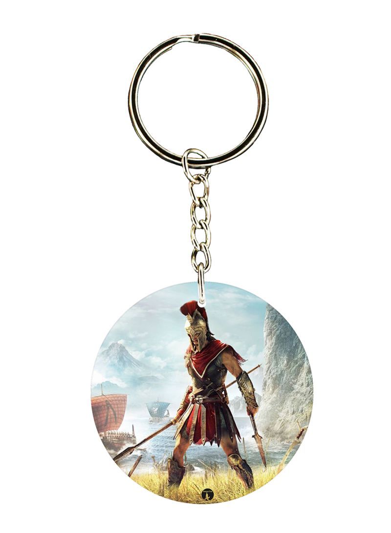 Assassins Creed Printed Keychain