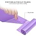 HDY 5 Rolls Small Trash Bags 100 Counts Durable 4 Gallon Small Garbage Bags for home office kitchen Bathroom Bedroom Trash Can linersPurple - Image 4