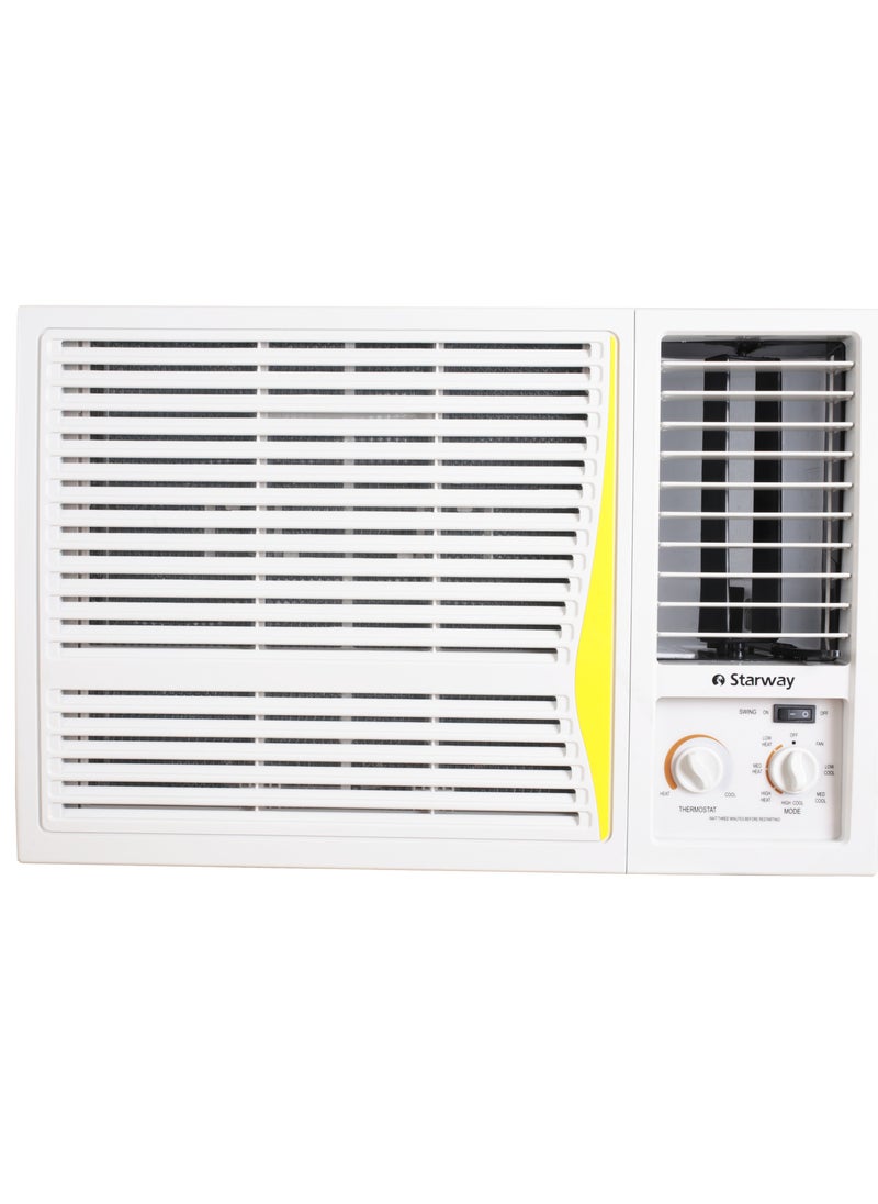 Star Vision Window Air Conditioner 17600 BTU Cold & Heat, Soundless High Quality Compressor , Model No STARWIN18KHC, White - pzsku/Z10CA392F20D20E48A1EDZ/45/_/1716035316/10369bf1-e65e-4407-8e85-70976ba8d41c