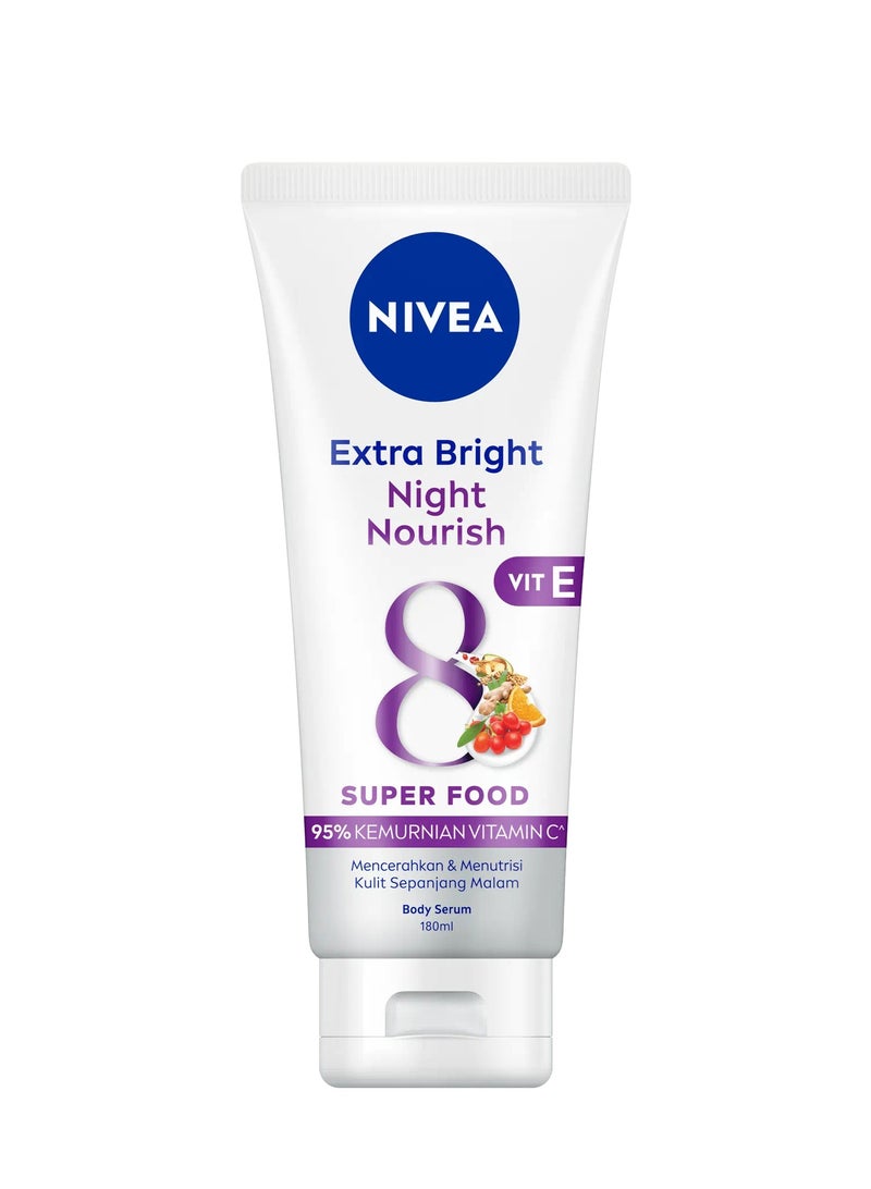 Nivea سيروم الجسم المغذي الليلي الإضافي 180 مل - Image 1