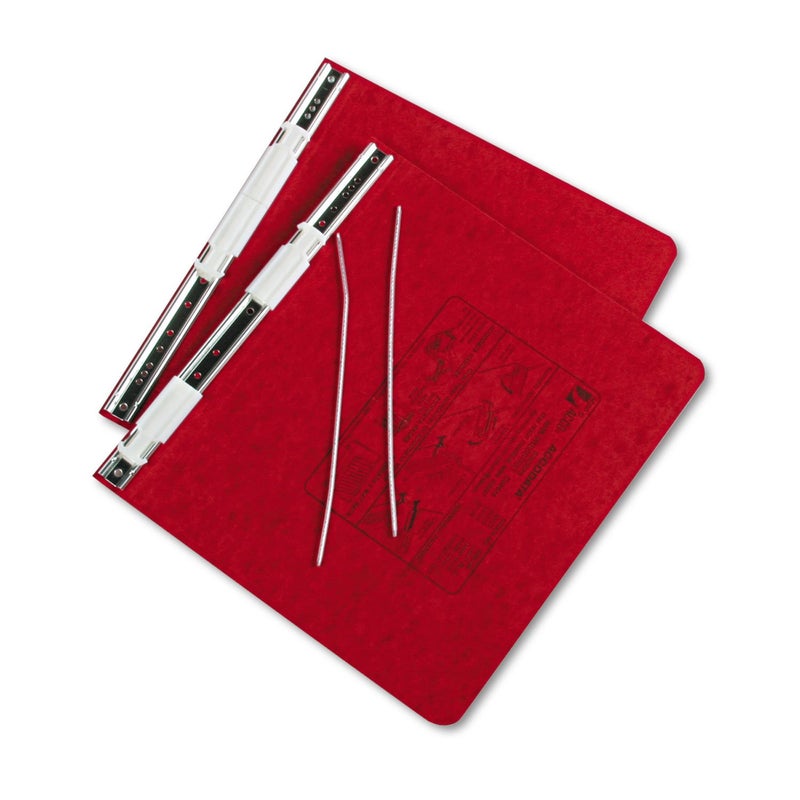 ACCO Brands ACCO Pressboard Hanging Data Binder, 8.5 x 11 Inches Unburst Sheets, Executive Red (54129 ) - Image 2