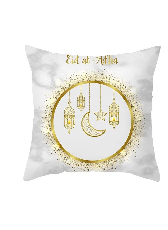 ماركة غير محددة خدادية رمضان حشو فايبر  45x45 cm  من الجلد - جودة عالية - الوان عالية الجودة - سهل التنظيف  - Image 1