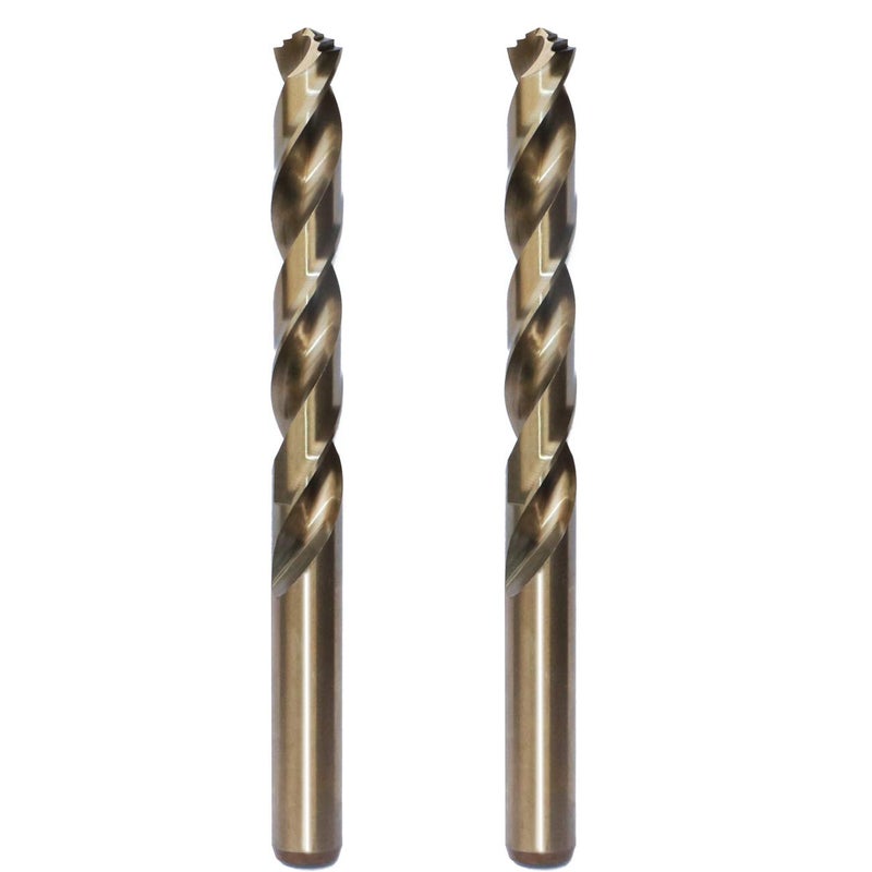 STROTON 11mm x 2pcs M42 8ï¼… Cobalt Drill Bits for Stainless Steel and Hard Metal