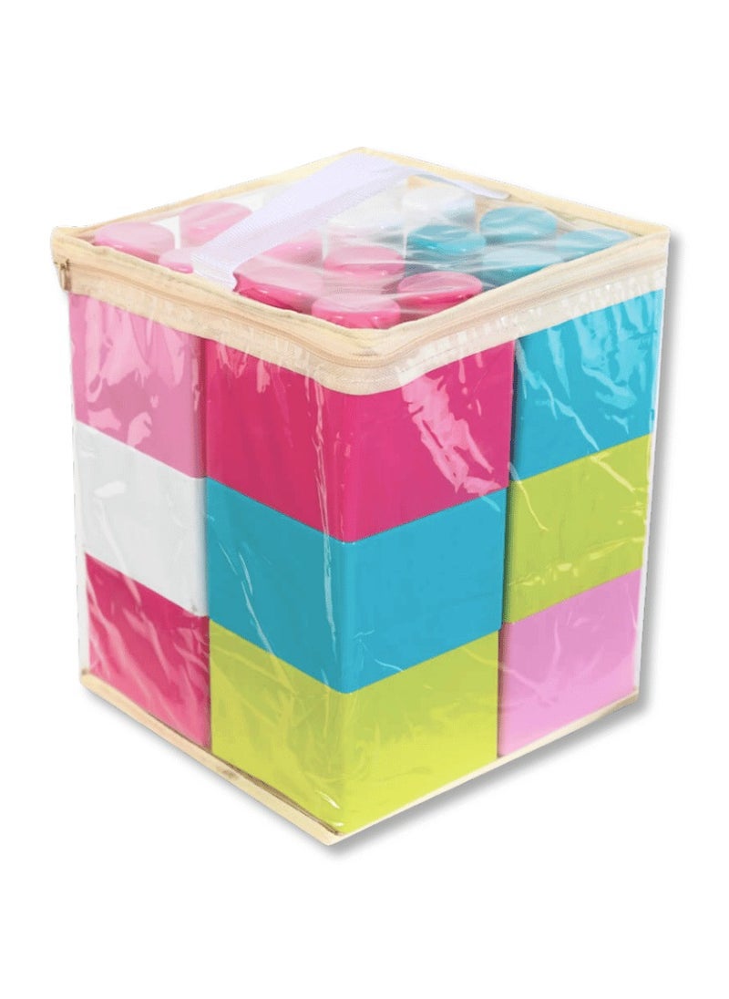 Blocks Toys for Kids - 12 Pieces  - Image 1