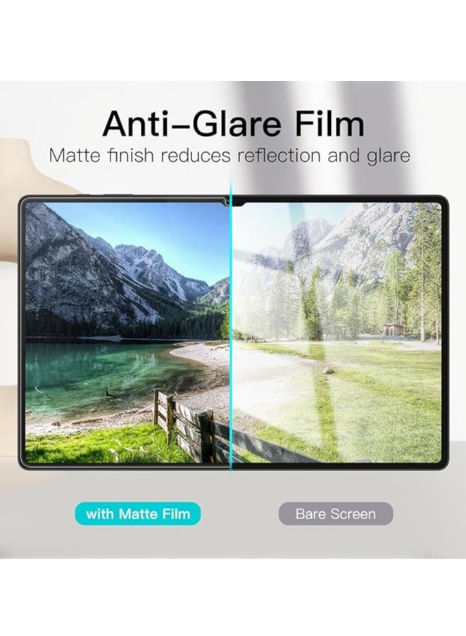 عام 2 حزمة من حامي الشاشة الورقي لجهاز Samsung Galaxy Tab S9 Ultra بحجم 14.6 إنش، مانع للتوهج، فيلم PET مطفي للرسم - Image 4