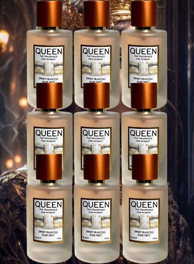 Queen 9 Pieces Queen Hair Mist The Fragrance For Women 30ml - Image 1