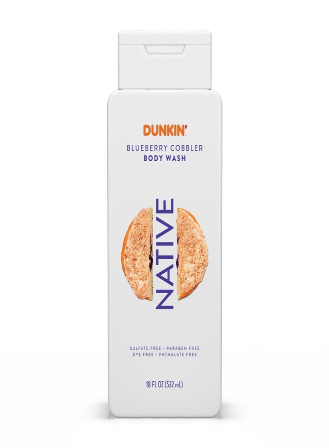 Native Body Wash, Dunkin Blueberry Cobbler, Contains Naturally Derived Ingredients | For Women & Men, Sulfate, Paraben, & Dye Free Leaving Skin Soft and Hydrated | 18 oz - Image 1